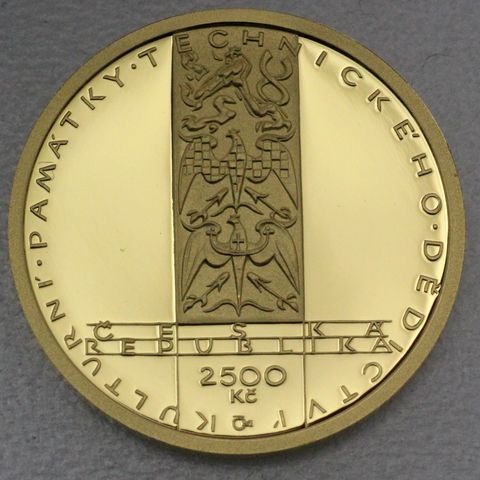 2500 Kronen Goldmünzen Tschechien 2009