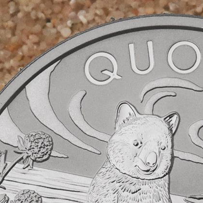 1oz Silbermünze "Quokka" 2024, Sicherheitsmerkmal