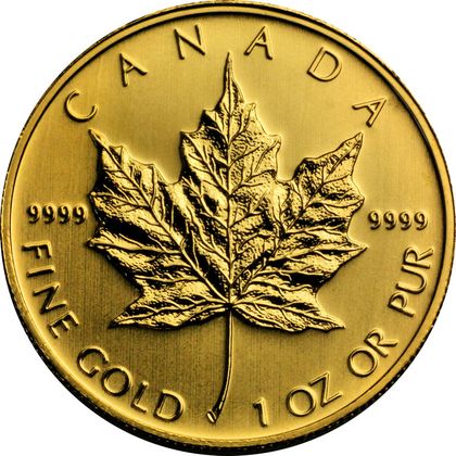 Maple Leaf Goldmünzen