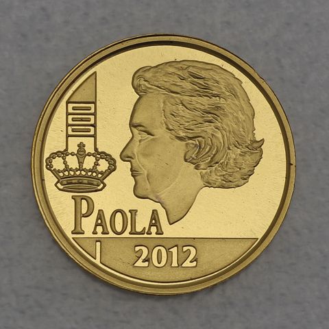 12,5 Euro Goldmünzen Belgien 2012 Paola