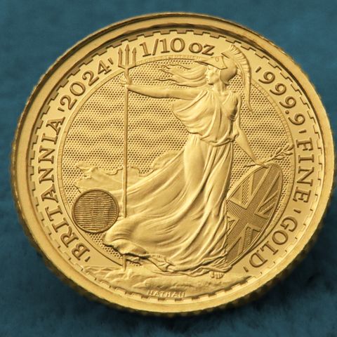 Goldmünze Britannia 1/10oz Gold