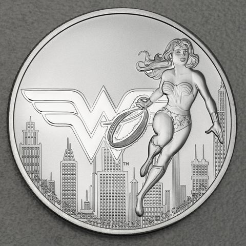 Silbermünze 1oz DC Comics Niue 2021 - Wonder Woman