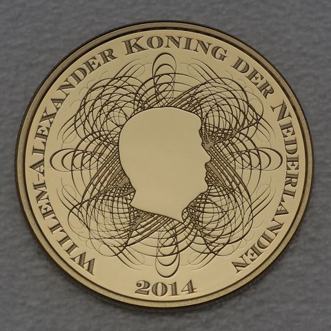 Goldmünze 10 Euro Niederlande 2014 Bank der Niederlande