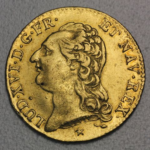 1 Louis d'or Goldmünze 1786 Louis XVI