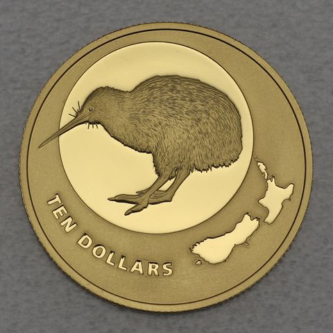 Goldmünze 1/4oz Neuseeland Kiwi New Zealand 2009