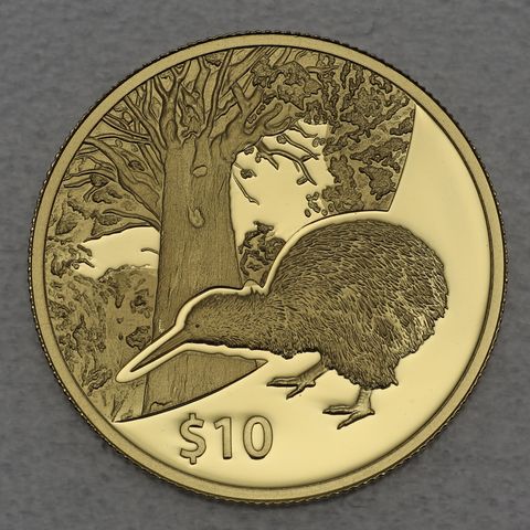 Goldmünze 1/4oz Neuseeland Kiwi New Zealand 2013