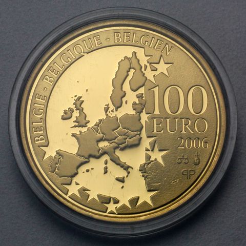 100 Euro Goldmünzen Belgien 2006 Dynastie