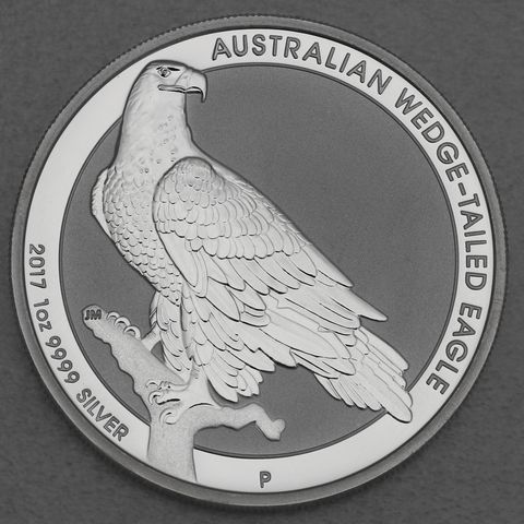 Silbermünze 1oz Australian Wedge-Tailed Eagle 2017